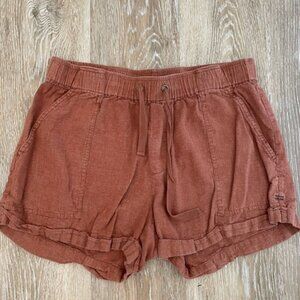 Toad Brand Coconut Shell Hemp Drawstring Shorts size Small